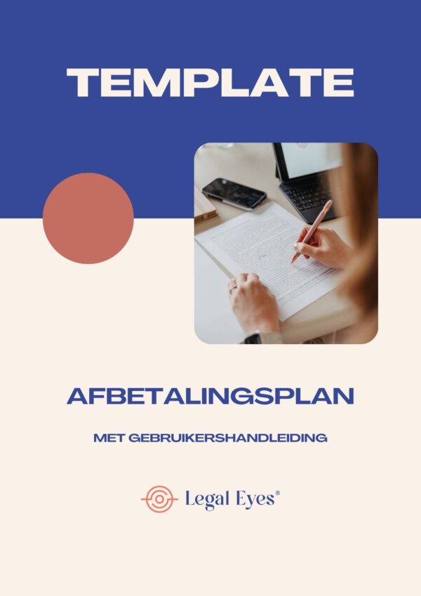 Template afbetalingsplan
